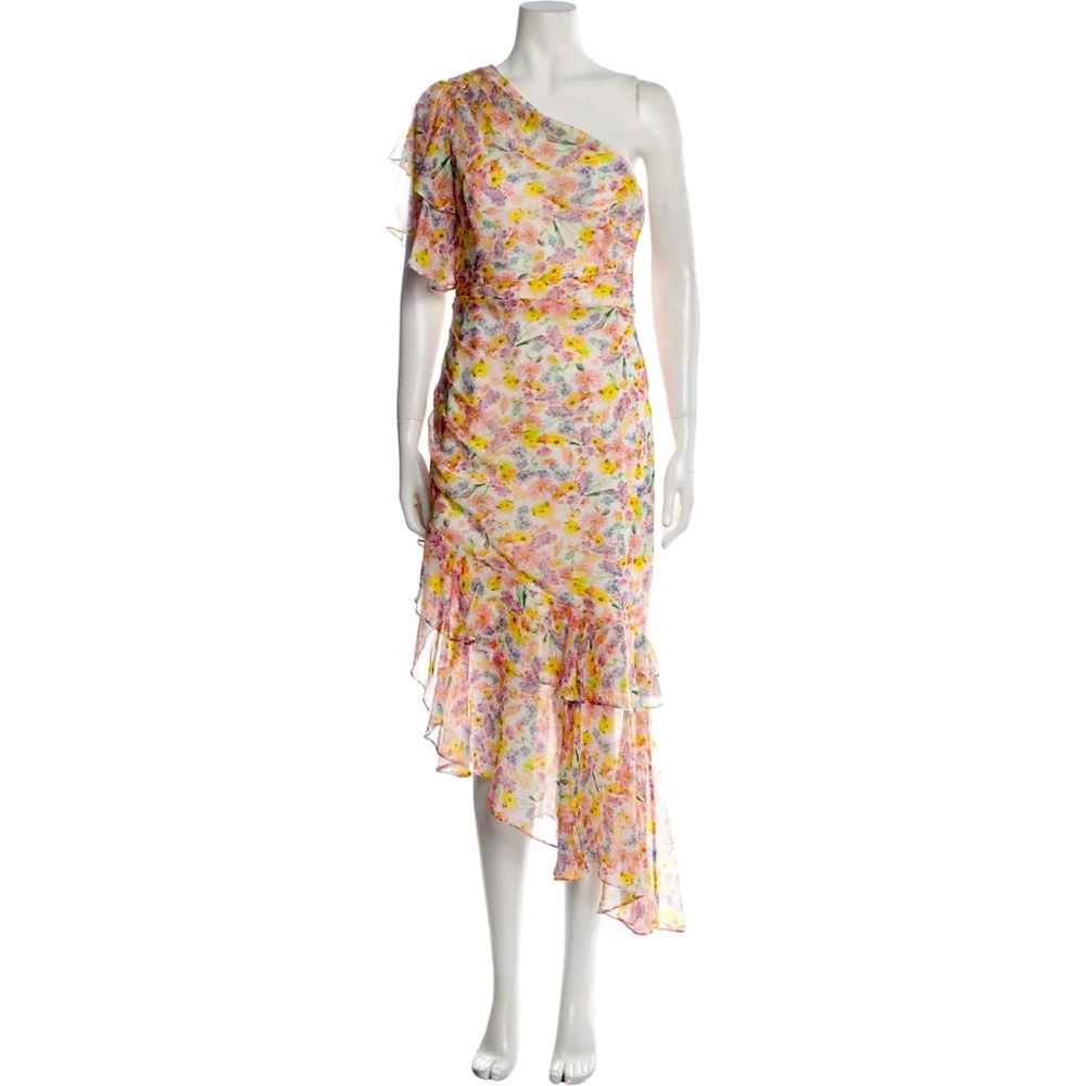 Amur Floral One-Shoulder Dress Size 8-NWT